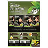 Bio Nutrients Grey Coverage Color Shampoo 30ml