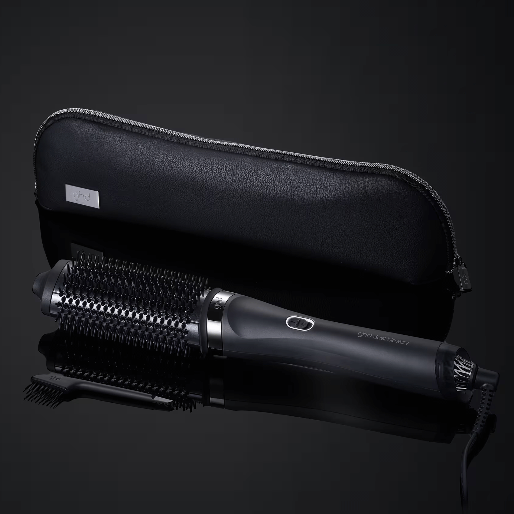 Ghd Duet Blowdry 2 In 1 Hair Dryer Brush Black