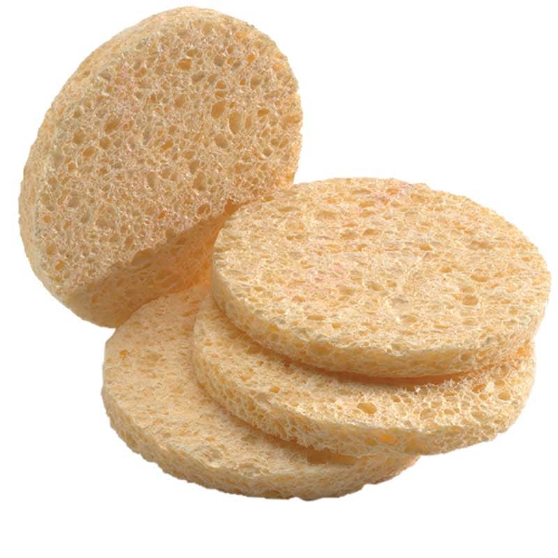 Silkine Natural Cellulose Sponges 12pcs