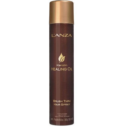L'ANZA Keratin Healing Oil Brush Thru Hairspray 10.6oz