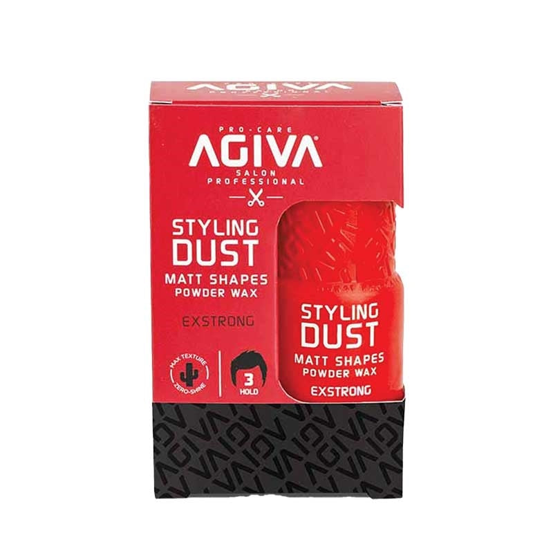 Agiva Styling Dust Powder Wax Extra Strong Red 03 20g