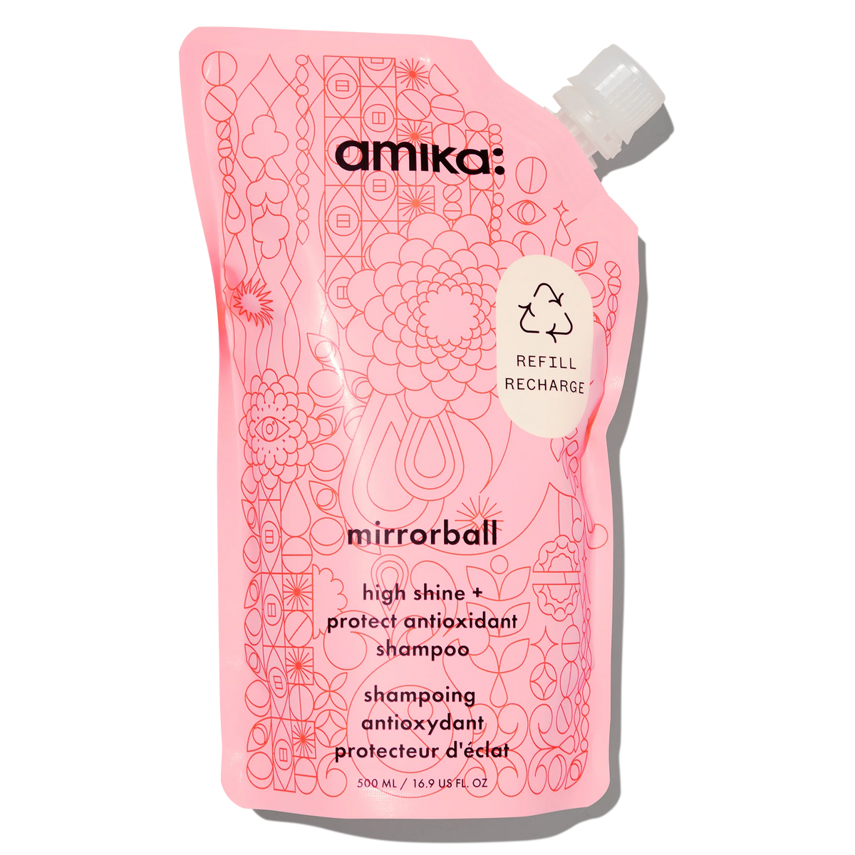 amika Mirrorball High Shine + Protect Antioxidant Shampoo