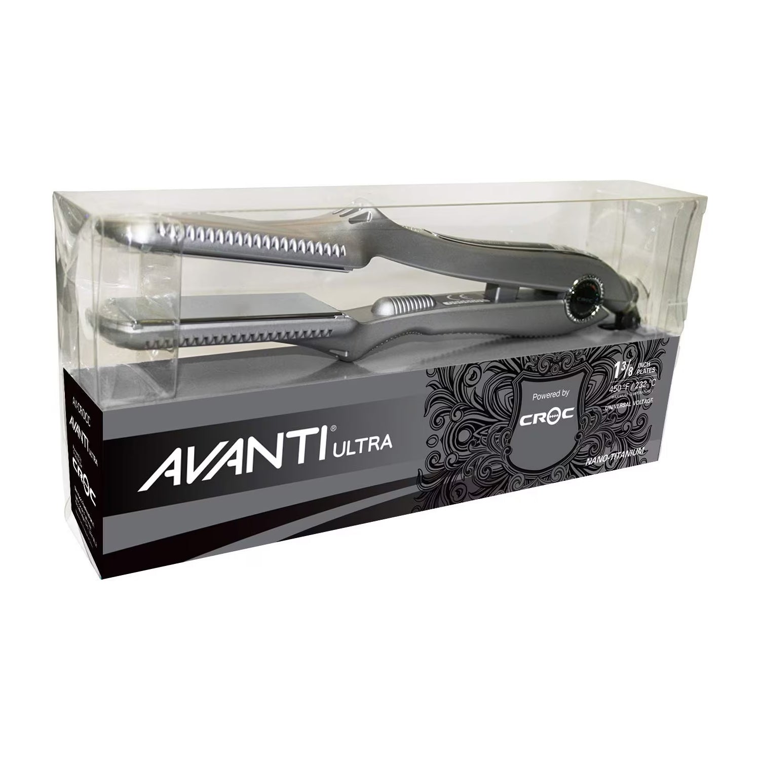 Avanti Ultra Nano-Titanium Ceramic Digital Flat Iron AV-CROC 1-3/8