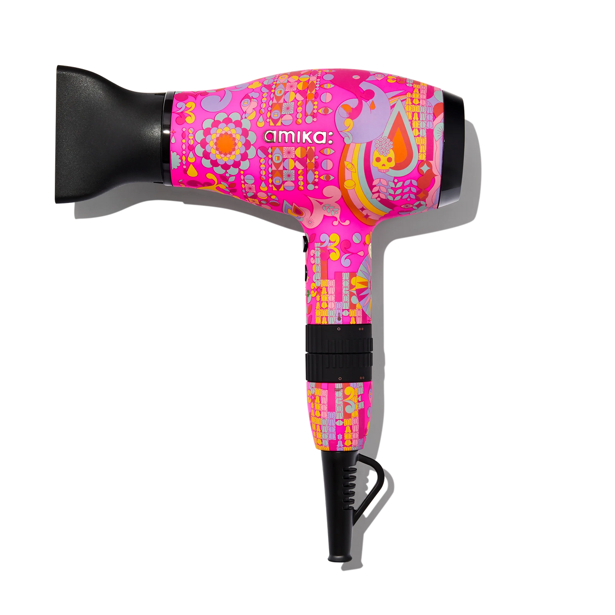 amika CEO 360 Pink Signature Print Hair Dryer