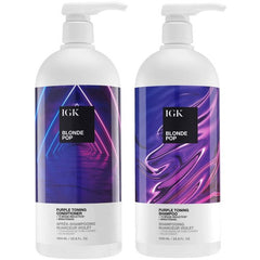 IGK Shampoo Conditioner Litre Duo