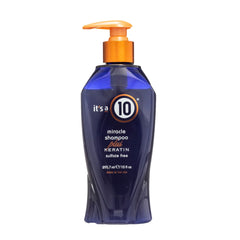 It's a 10 Miracle Moisture Shampoo plus Keratin 10oz