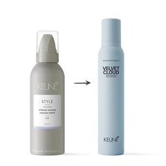 Keune Style Velvet Cloud Strong Volume Foam 7oz