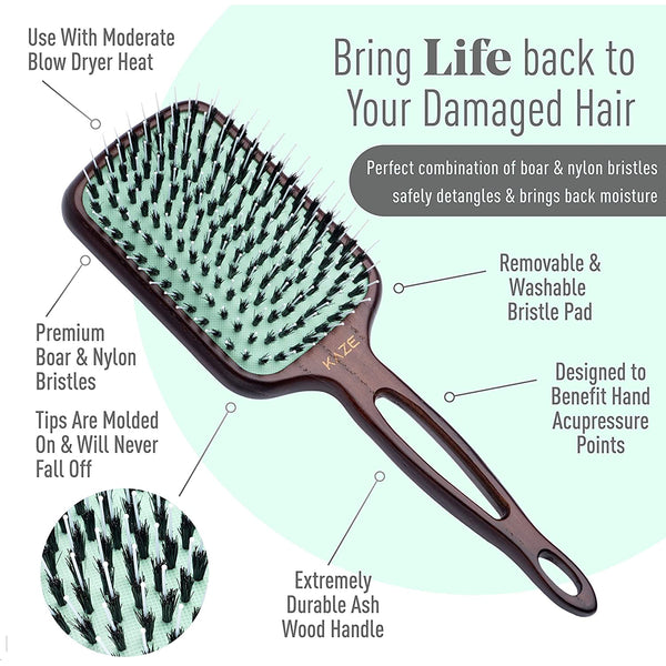 MINT Kaze Paddle Brush