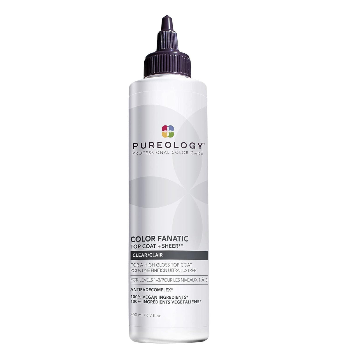 Pureology Color Fanatic Top Coat + Sheer Clear 6.7oz
