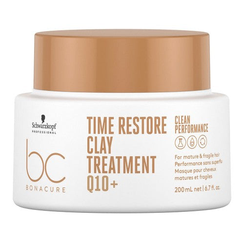 Schwarzkopf BC Bonacure Q10+ Time Restore Clay Treatment 200ml