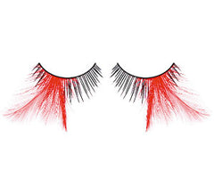 Baci Lingerie Paradise Dreams Black-Red Feather Eyelashes, #624