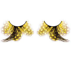 Baci Lingerie Paradise Dreams Yellow Feather Eyelashes, #627