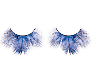 Baci Lingerie Paradise Dreams Blue Feather Eyelashes, #633