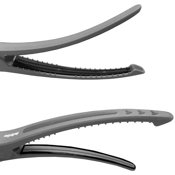BaBylissPRO Sectioning Clip With Rubber Insets 4 Clips