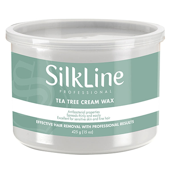Silkline Tea Tree Cream Wax 15oz