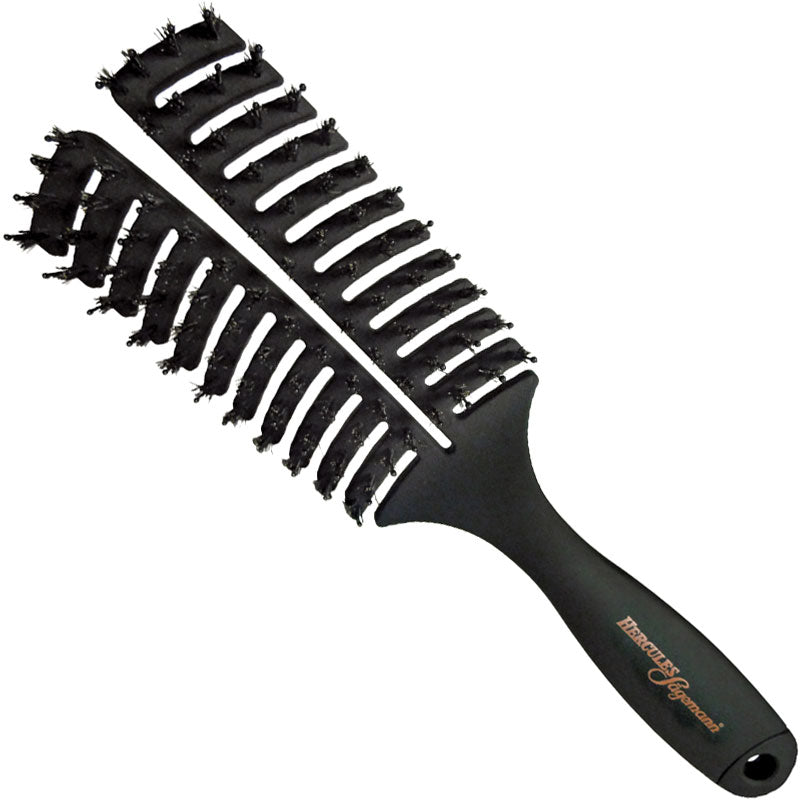 Hercules Curved Vent Brush Boar & Nylon Bristles #HER9144C