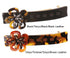 L. Erickson Flower Laces Small Barrette, 3"x1/2"