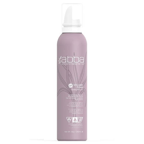 Abba Volume Foam Styling Mousse 8oz