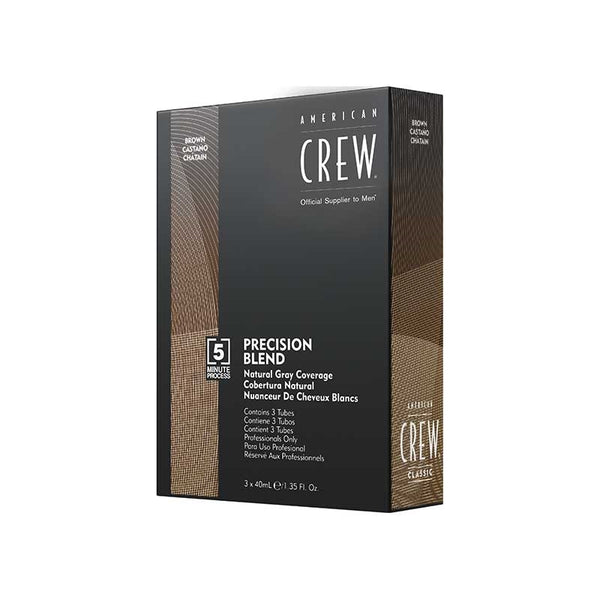 American Crew Precision Blend Natural Gray Coverage 3x40ml