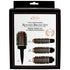 Aria Beauty 4-Piece Round Hair Brush Set
