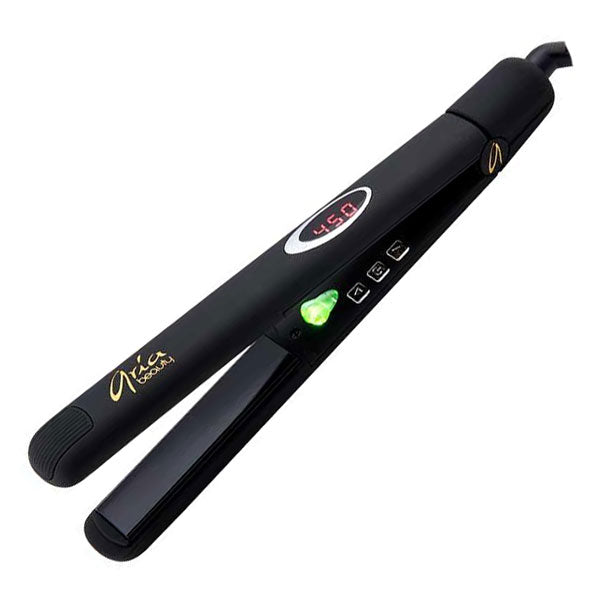 Aria Beauty Tourmaline Ceramic Hair Straightener 1”