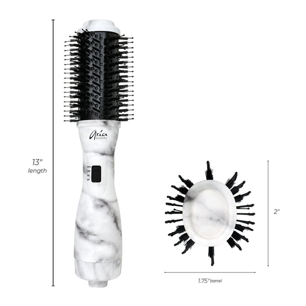 Aria Beauty Grey Marble Blowdry Brush