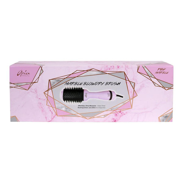 Aria Beauty Pink Marble Blowdry Brush