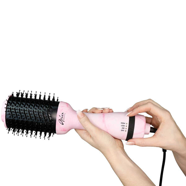 Aria Beauty Pink Marble Blowdry Brush