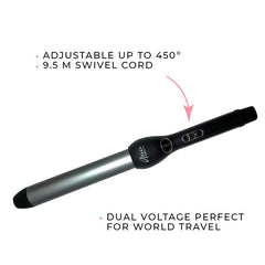 Aria Beauty The Trifecta Salon Series Collection Professional 3 Piece Curler Set