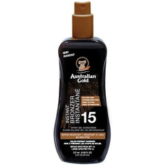 Australian Gold Instant Bronzer Spray Gel Sunscreen