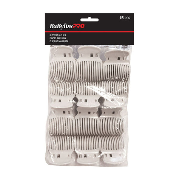 BaByliss Butterfly Clips, 15/Bag