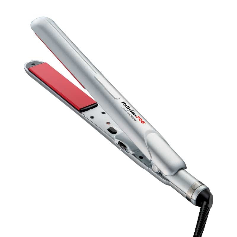 BaBylissPRO Ceramix Xtreme Ceramic Flat Iron 1", Silver