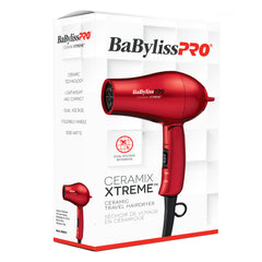 BaBylissPro Ceramix Xtreme Ceramic Travel Hairdryer