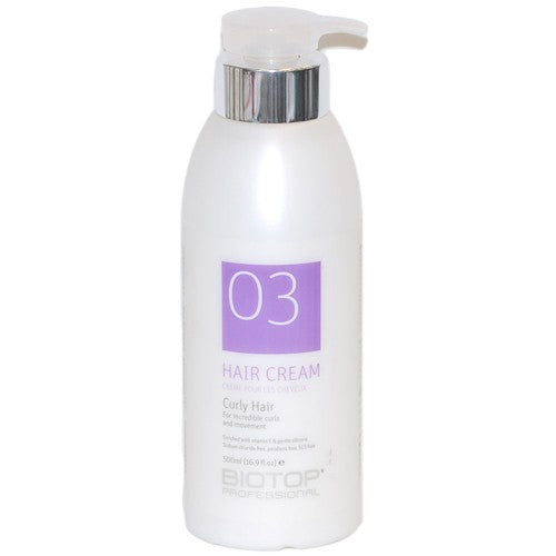 Biotop Professional 03 Curly Hair Cream 16.9oz