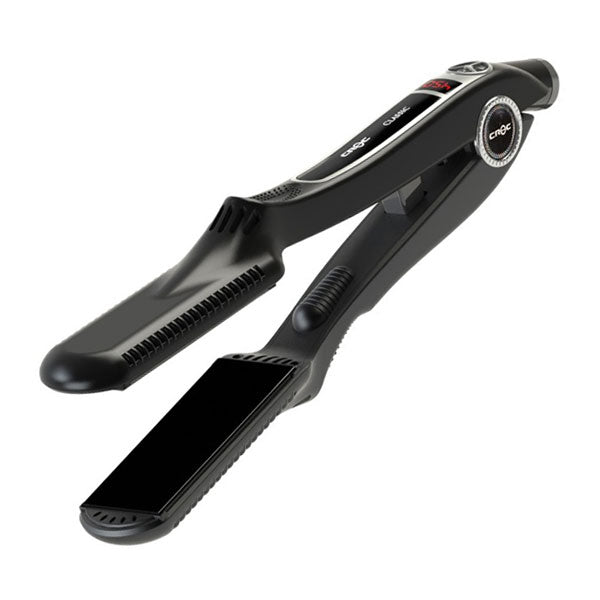 CROC Classic Black Titanium Flat Iron 1-1/2"
