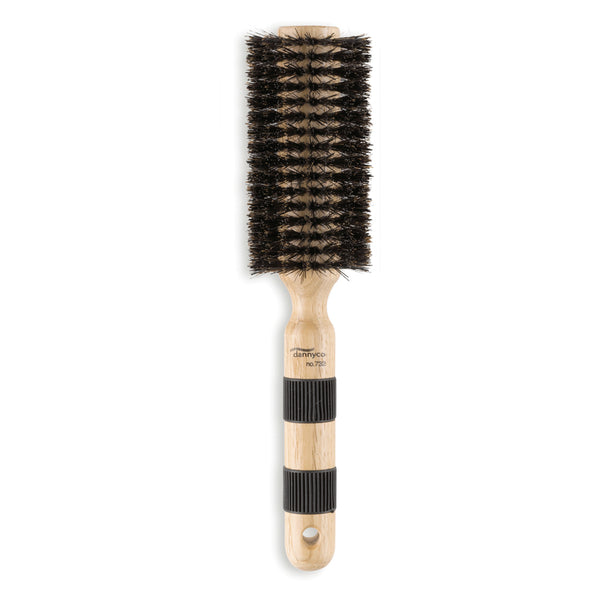 Dannyco Boar Oak-Wood Circular Brush with Rubber Grips 732