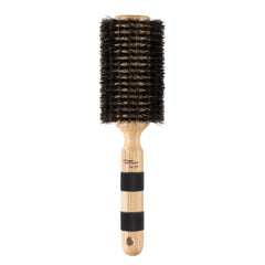 Dannyco Boar Oak-Wood Circular Brush with Rubber Grips 733