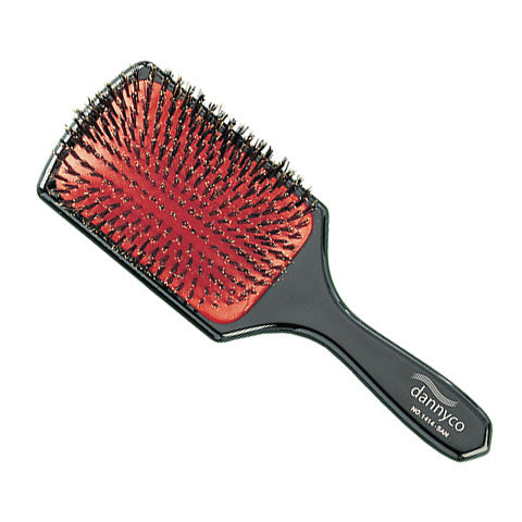 Dannyco Large Paddle Brush with Pure Boar Bristles 1414SAN