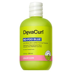 DevaCurl No-Poo Blue Anti-Brass Toning Cleanser 12oz