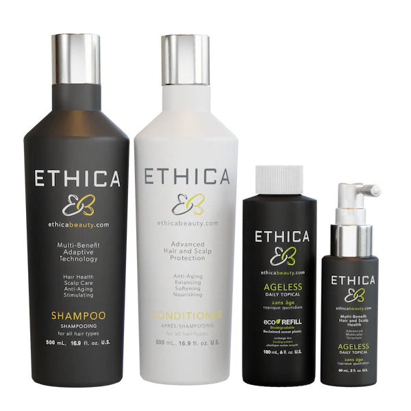 ETHICA Ageless Shampoo Conditioner Combo Four Months