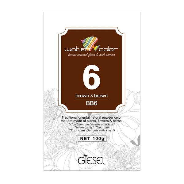 Giesel Water Color Natural Hair Dye 100g