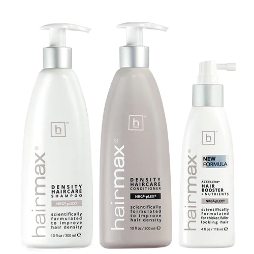 HairMax Density Haircare Shampoo Conditioner Booster Bundle
