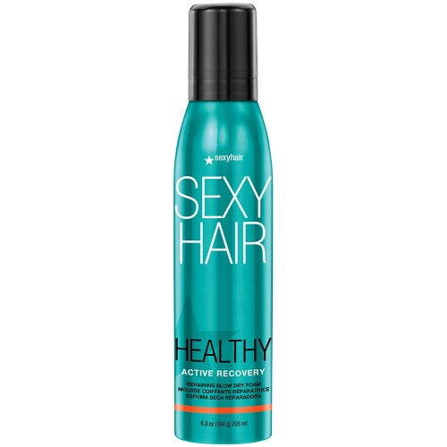 Healthy SexyHair Active Recovery Repairing Blow Dry Foam 6.8oz