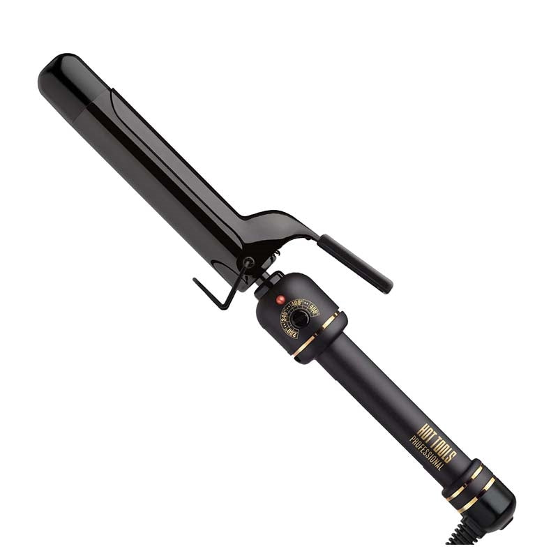 Hot Tools Black Gold Spring Curling Iron 1-1/4"