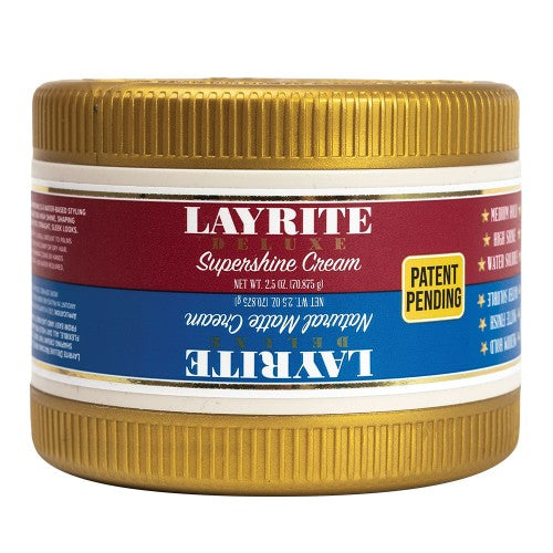 Layrite Dual Chamber Natural Matte/Supershine Cream