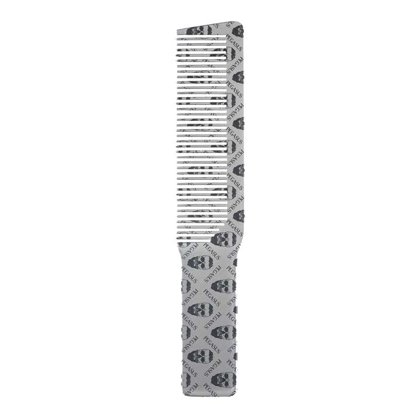 Pegasus Skelleto Silver Clipper Comb - 8.07in #516ASC