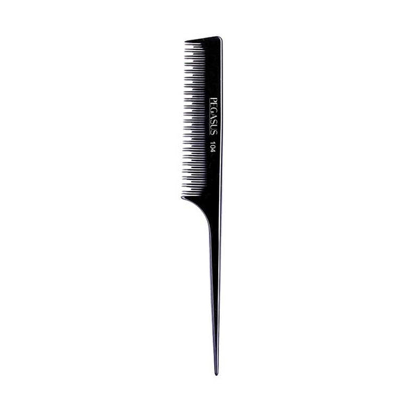 Pegasus Stagger Tooth Pin Tail Comb 8in #104C
