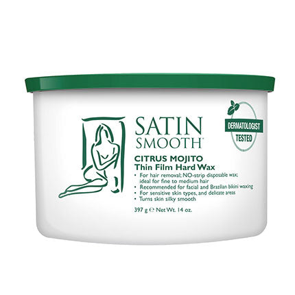 Satin Smooth Citrus Mojito Thin Film Hard Wax 14oz
