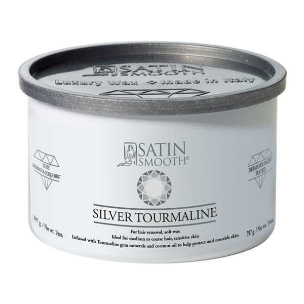 Satin Smooth Silver Tourmaline Cream Wax 14oz