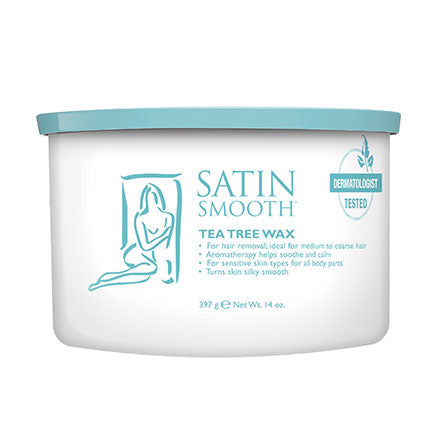 Satin Smooth Tea Tree Cream Wax 14oz